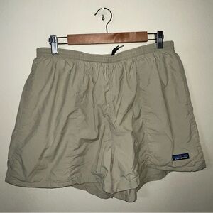 Vintage Patagonia Beige Baggies Shorts Mens XL Lined Drawstring